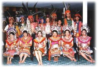 イバンの民族衣装