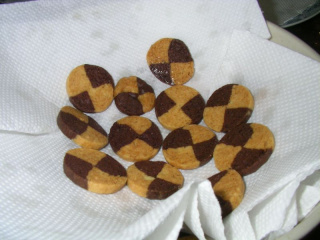 クッキー_市松模様